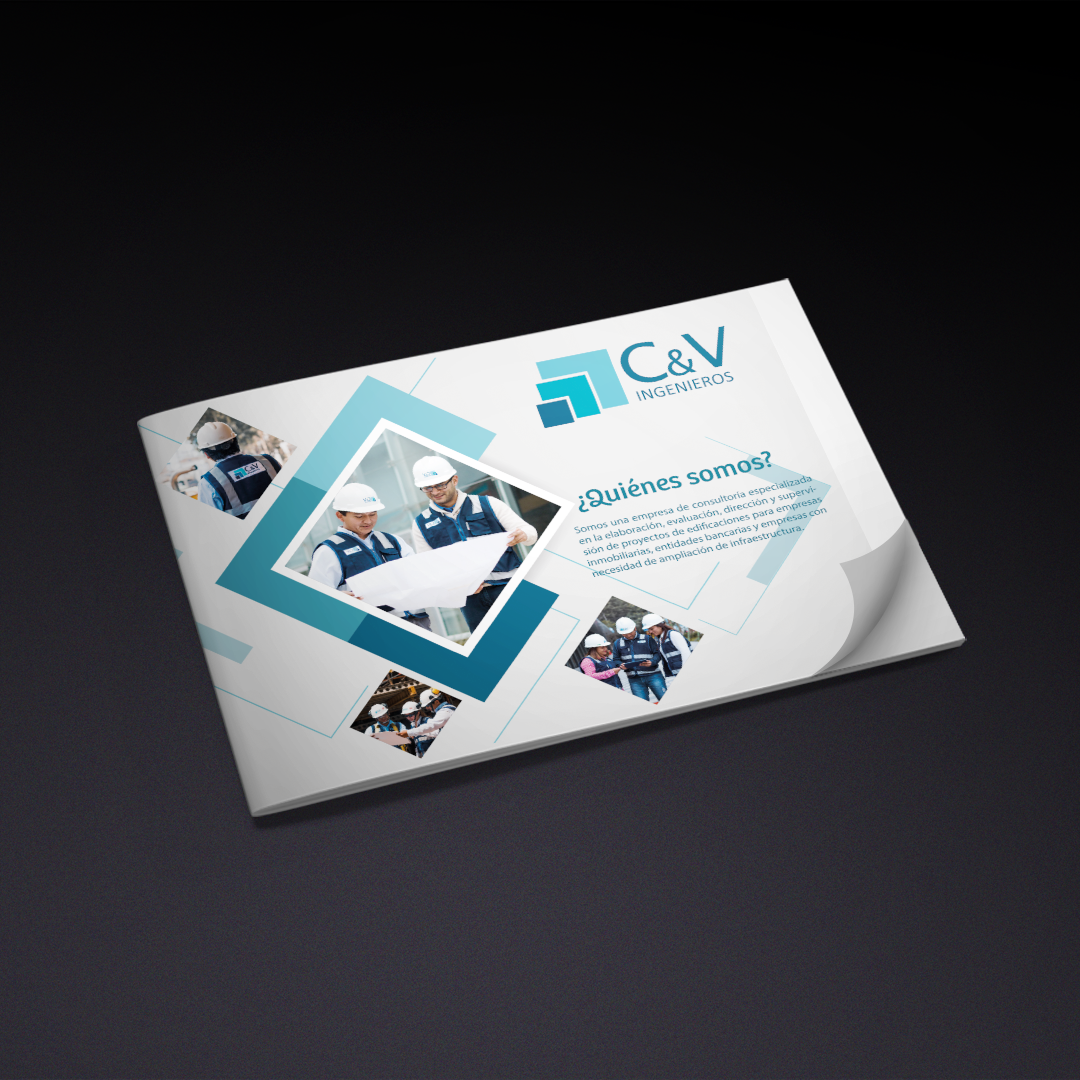 Diseño de Brochure C&V Ingenieros